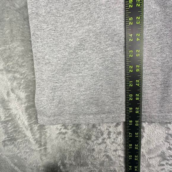 Vintage Ride Hard Power Sports Grey & Black Two-toned Big Logo Print T-shirt XXL - Picture 4 of 6